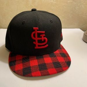 New Era 59fifty St Louis Cardinals Buffalo Plaid